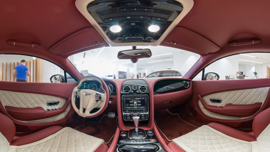 Bentley Continental gt III салон