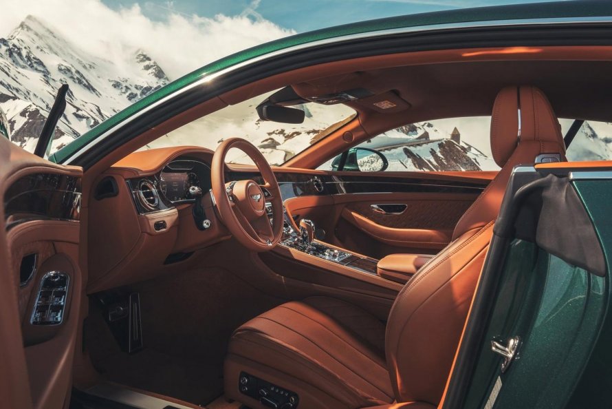Bentley Continental gt 2019 салон