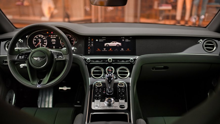 Bentley Continental gt 2020 салон