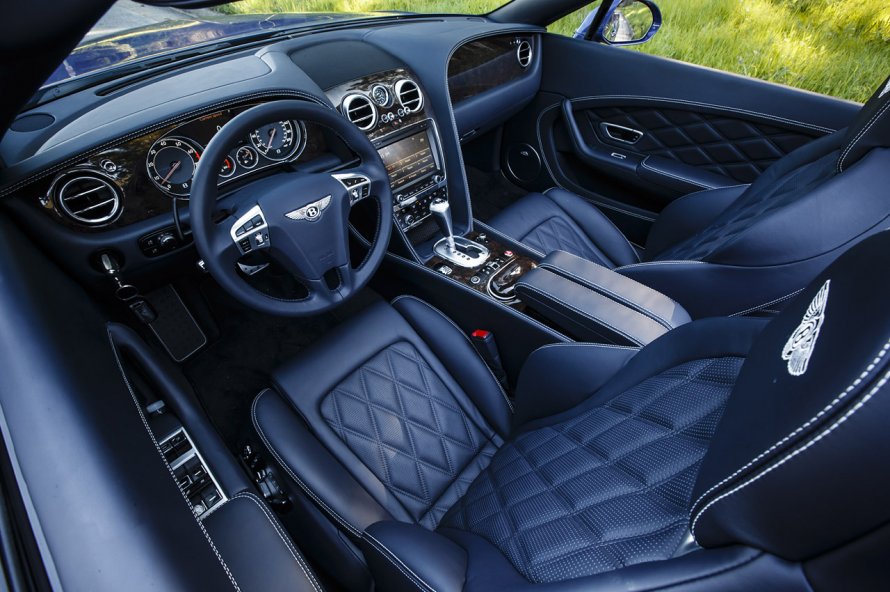 Bentley Continental gt салон