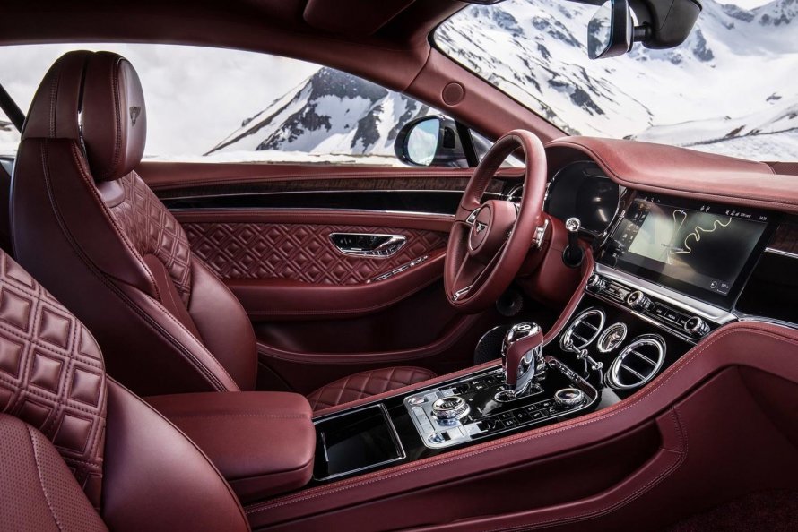 Bentley Continental gt салон