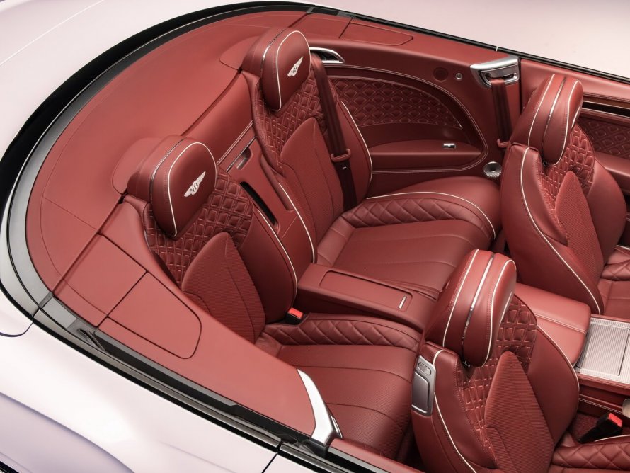 Бентли Convertible Continental салон