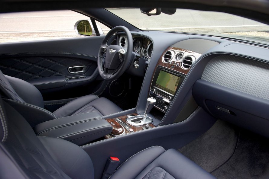 Bentley Continental gt 2008 салон
