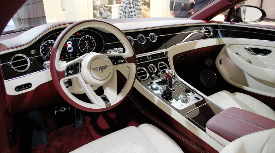 Bentley Continental gt Interior