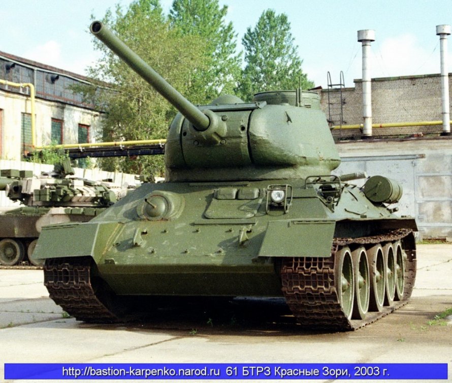 Танк тигр и т34