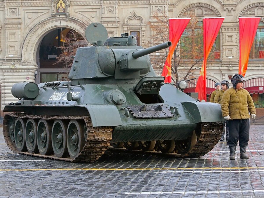 Т34-85 танк Победы