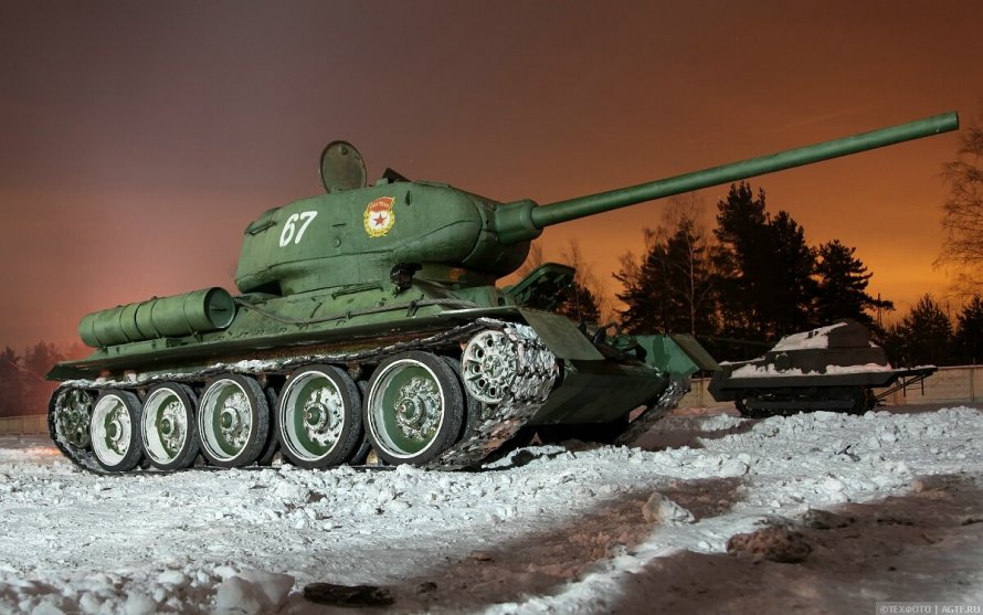 Легендарный танк т-34