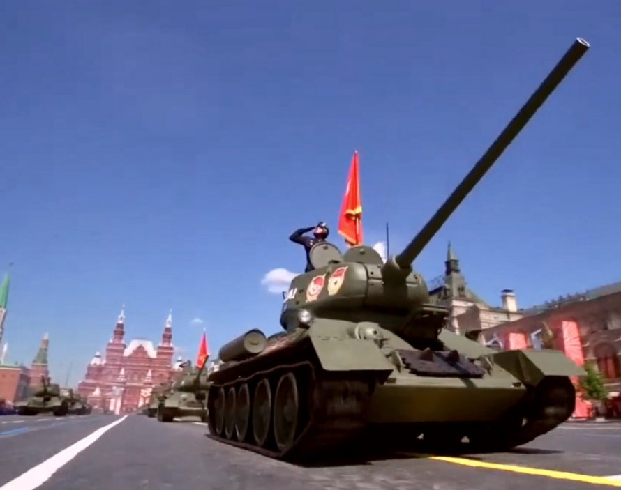 Легендарный танк т-34
