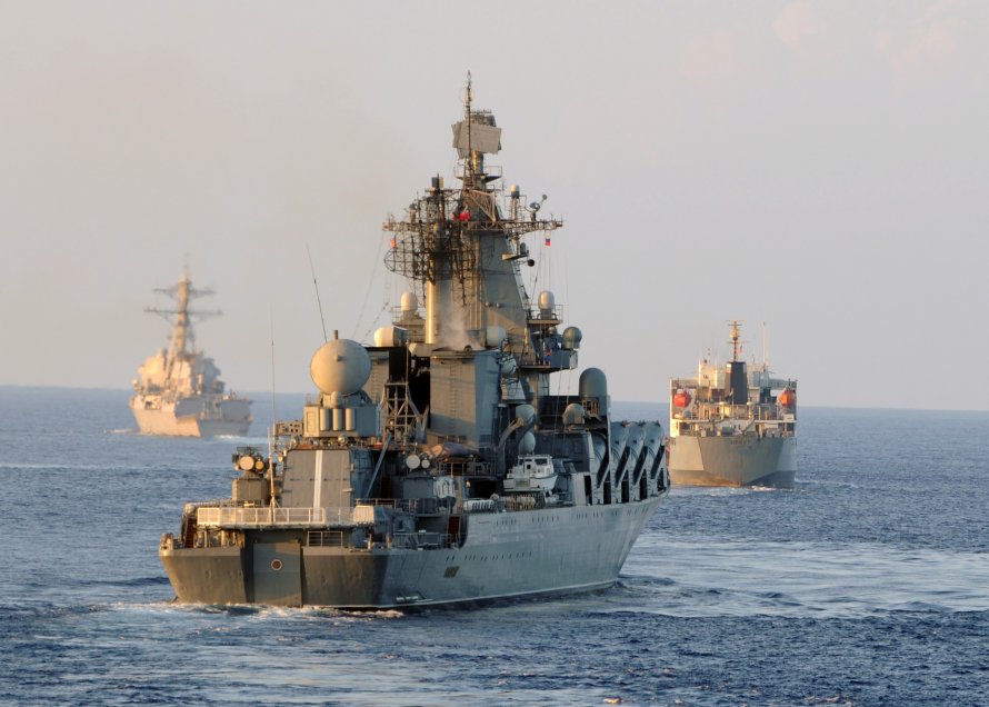 Военные корабли ВМФ РФ