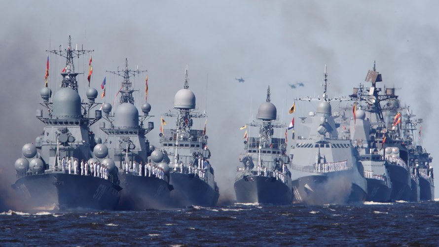 Корабли парада ВМФ В СПБ 2020