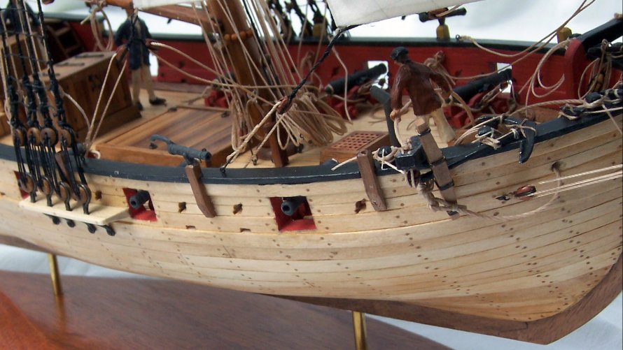 Бумажное моделирование Armed Virginia Sloop 1776