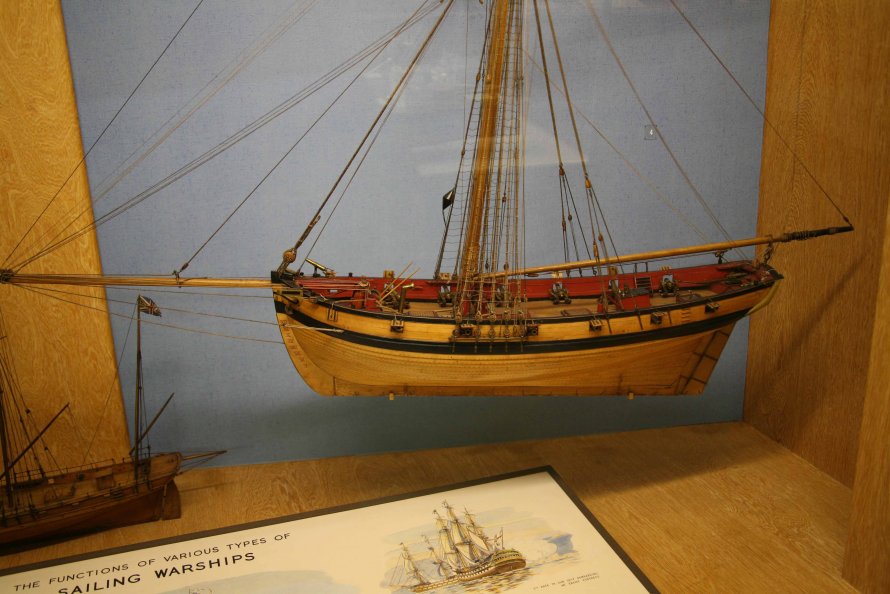 Парусник куттер 1699