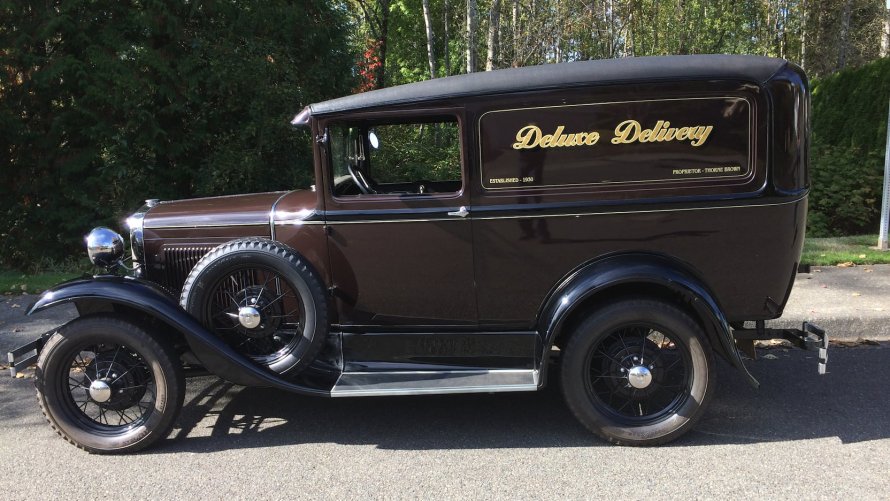 Ford model a 1931 van