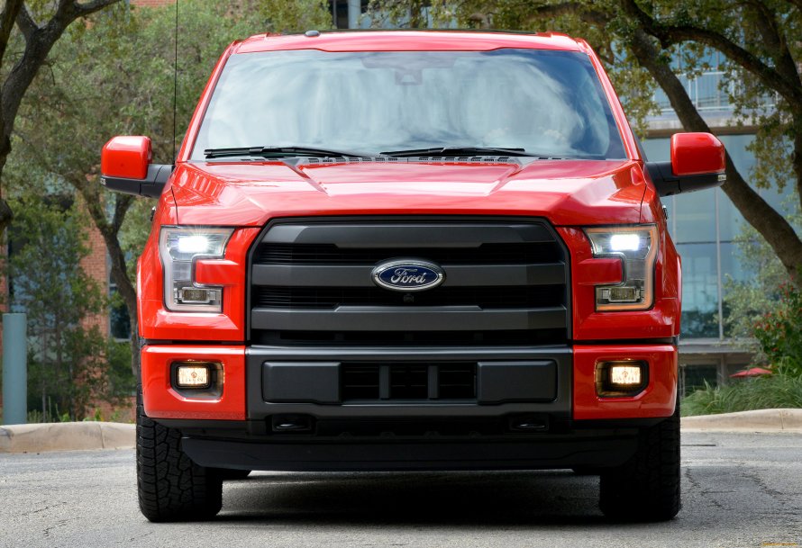 Форд пикап f 150 красный