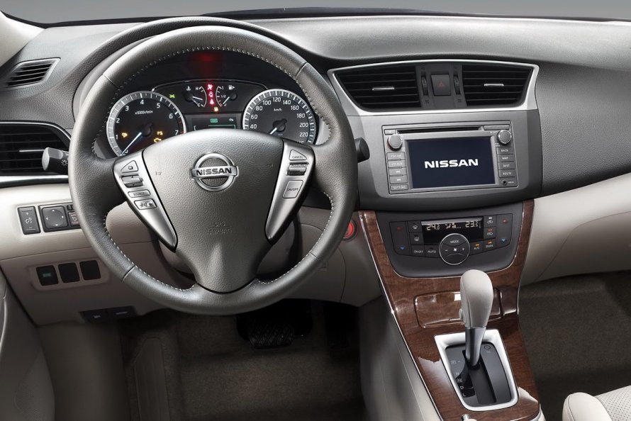 Nissan Sentra 2014 салон
