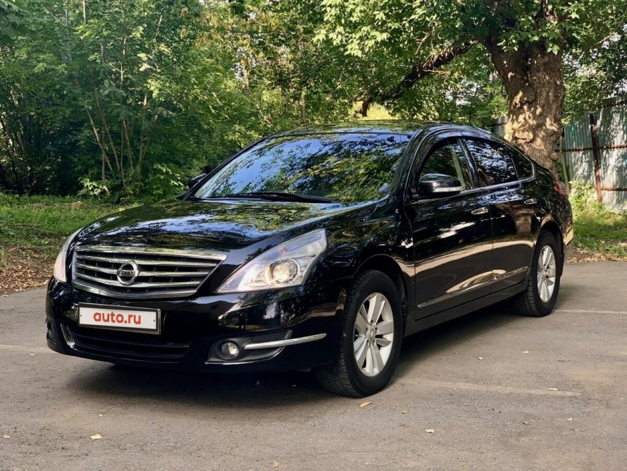Nissan Teana 2 Рестайлинг чёрный