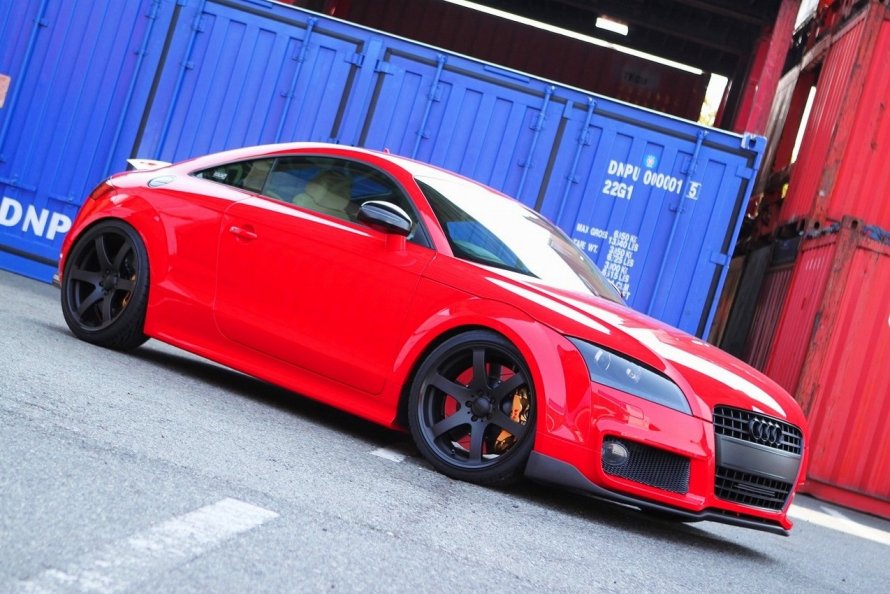 Audi TT 8j stance