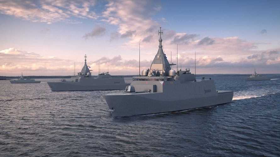 Finnish Navy Pohjanmaa-class Corvette