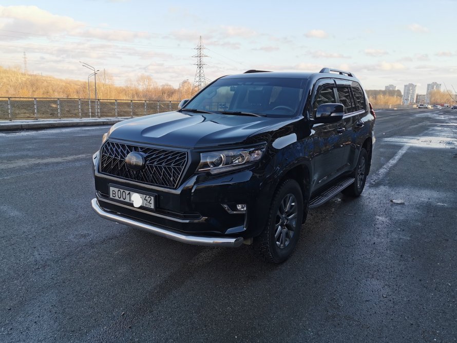 Toyota Land Cruiser Prado антихром