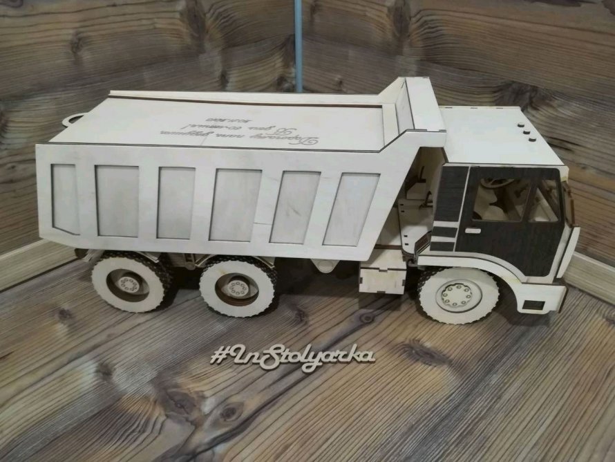 Мини КАМАЗ самоделка