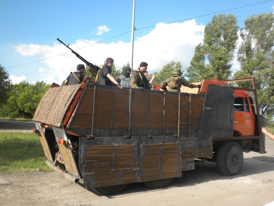 Украинские военные машины