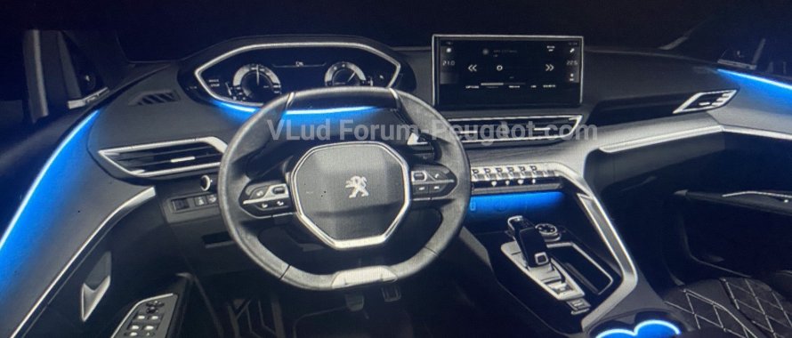 Peugeot 3008 2021 салон