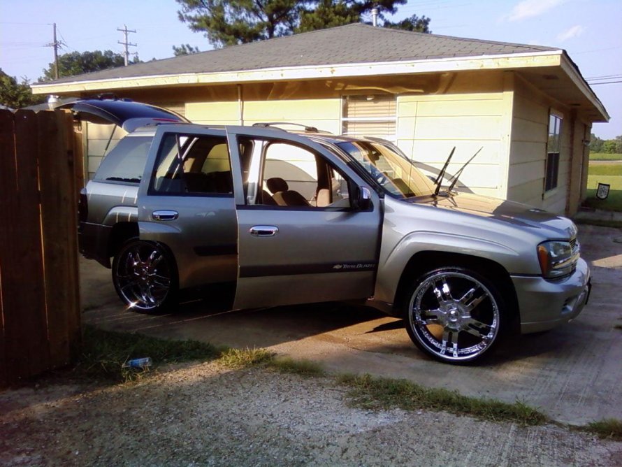 Chevrolet trailblazer колеса