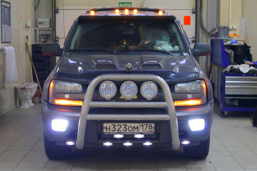 Chevrolet trailblazer 2008 тюнинг