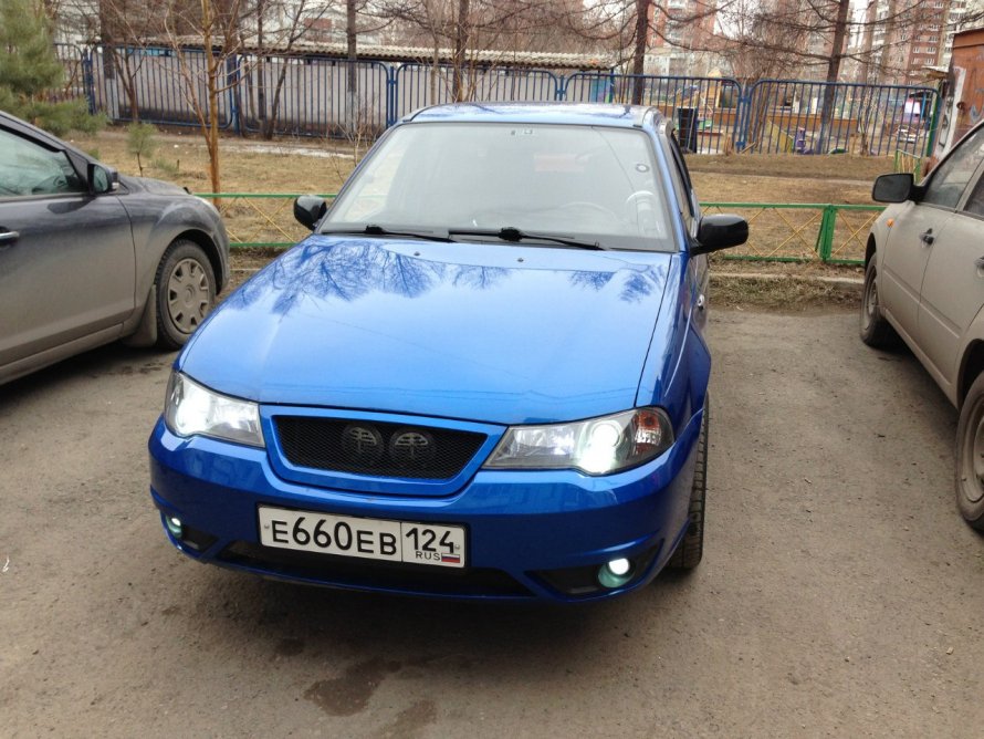 Daewoo Nexia n150 синяя