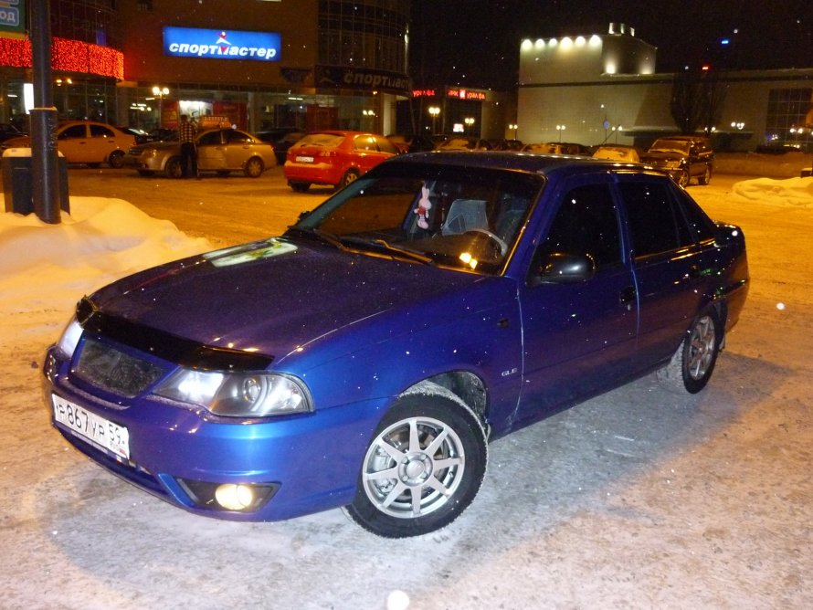 Daewoo Nexia n150 синяя
