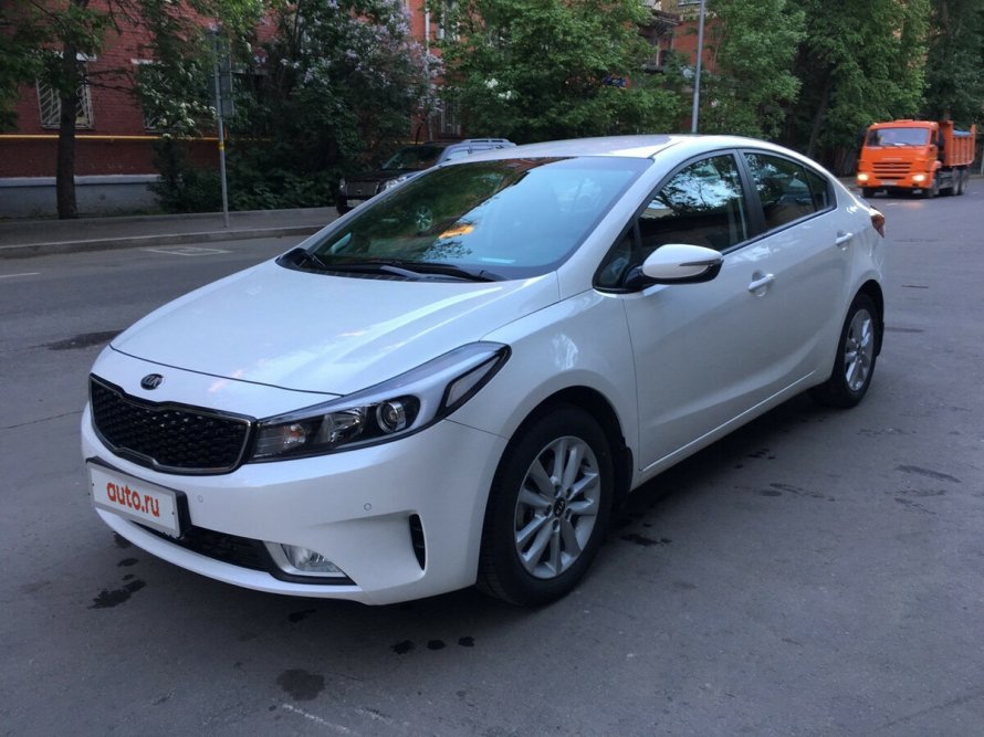 Kia Cerato 2017 белая