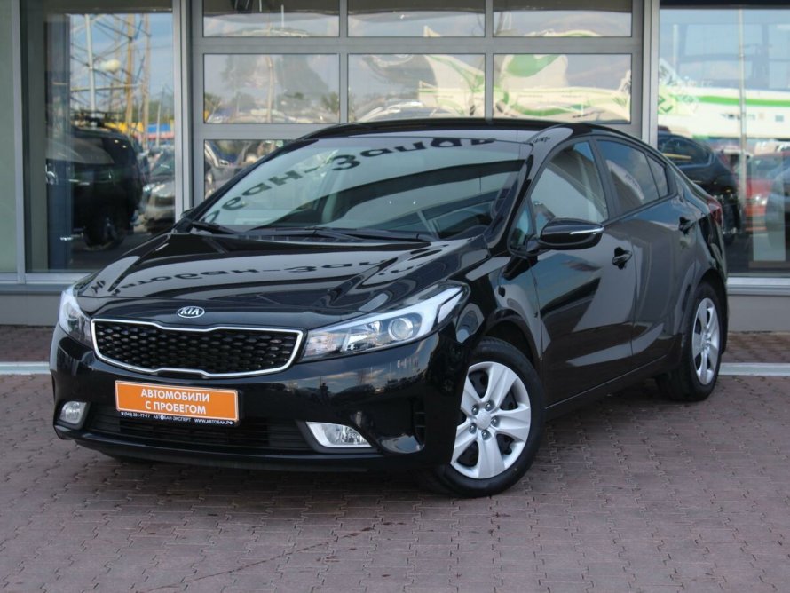 Kia Cerato 2017 черная