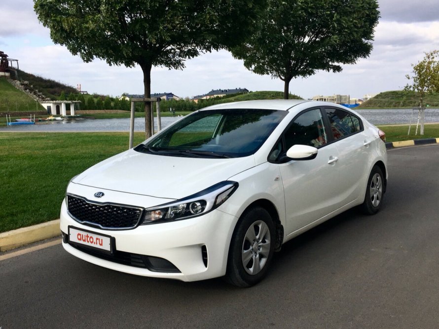 Kia Cerato 3 Рестайлинг белый