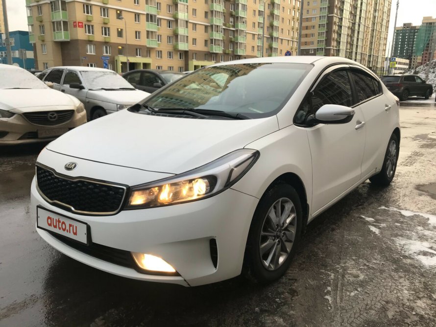 Kia Cerato 2017 белая