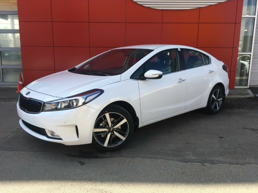 Kia Cerato 3 Рестайлинг белый