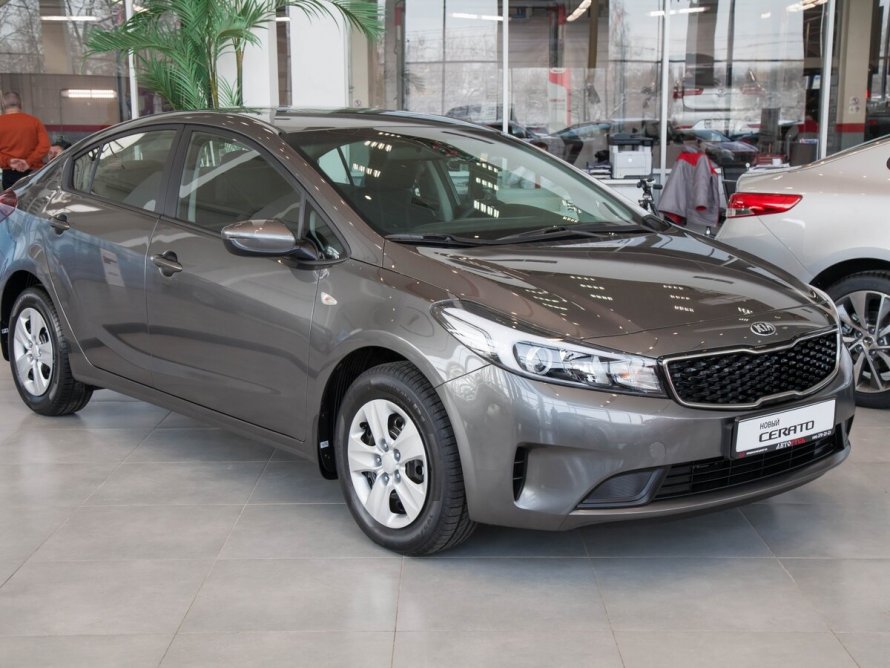 Kia Cerato 2016 серый