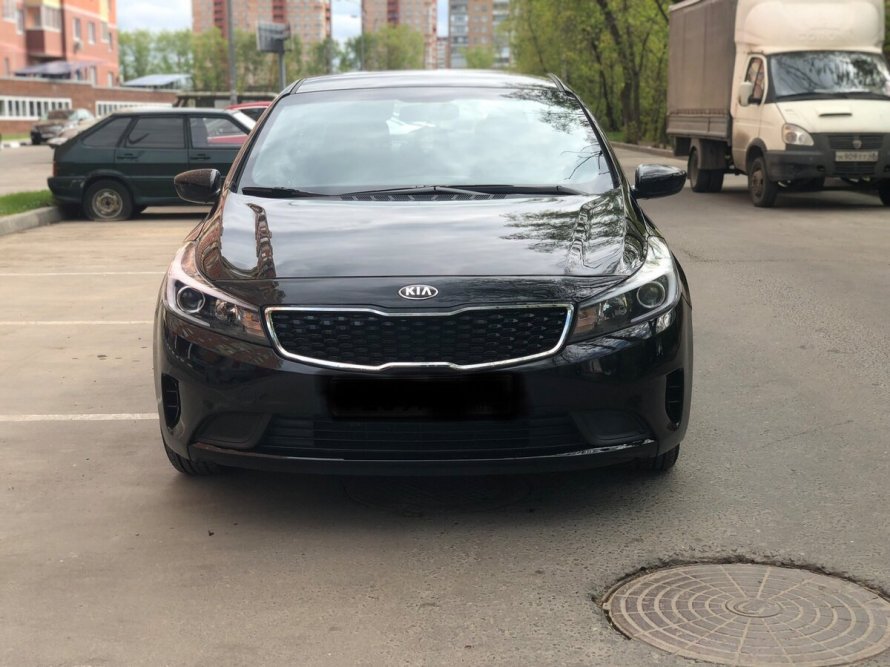 Kia Cerato 2021 черная