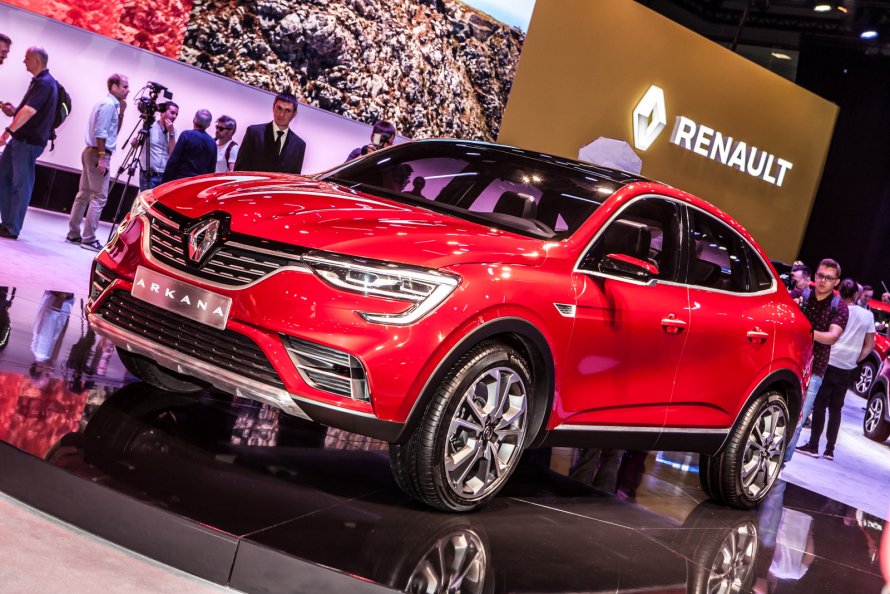 Новый купе кроссовер Renault Arkana