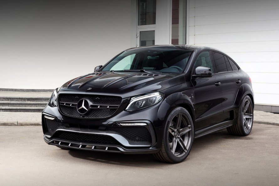 Мерседес GLE купе 2016 черный