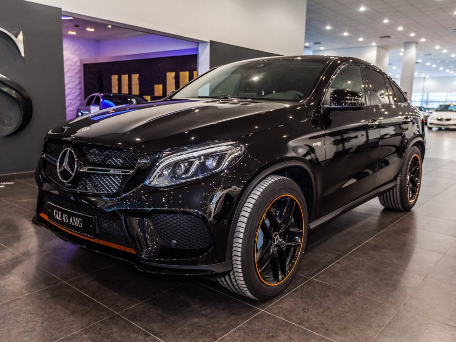 Мерседес GLE Coupe 2020 AMG черный