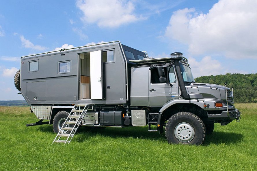 Mercedes Benz Zetros 6x6 автодом