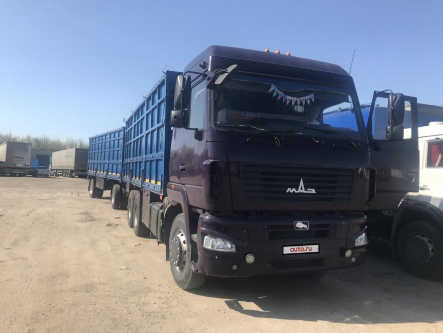 МАЗ 6312 бортовой зерновоз