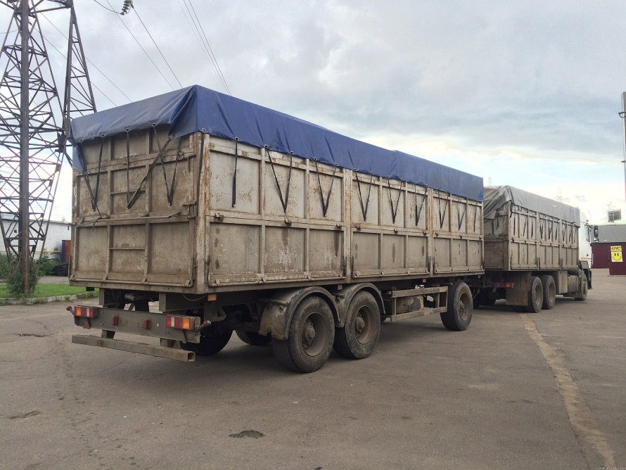 МАЗ самосвал зерновоз 6312е8