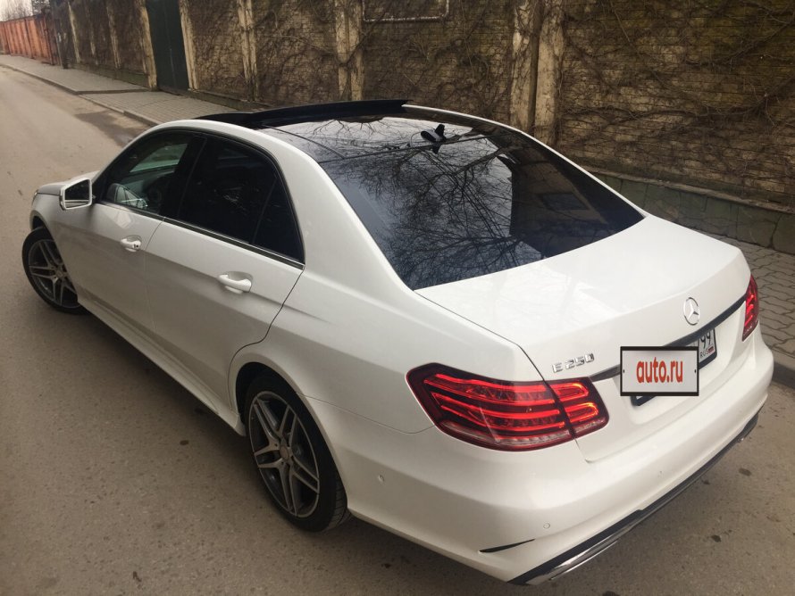Мерседес w212 белый перламутр