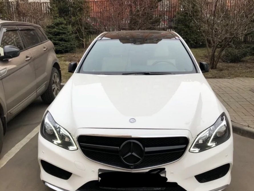 Мерседес w212 Рестайлинг белый