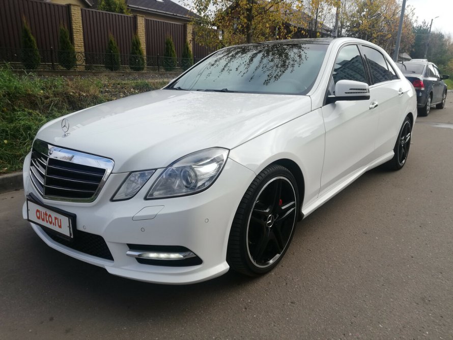 W212 AMG пакет белый