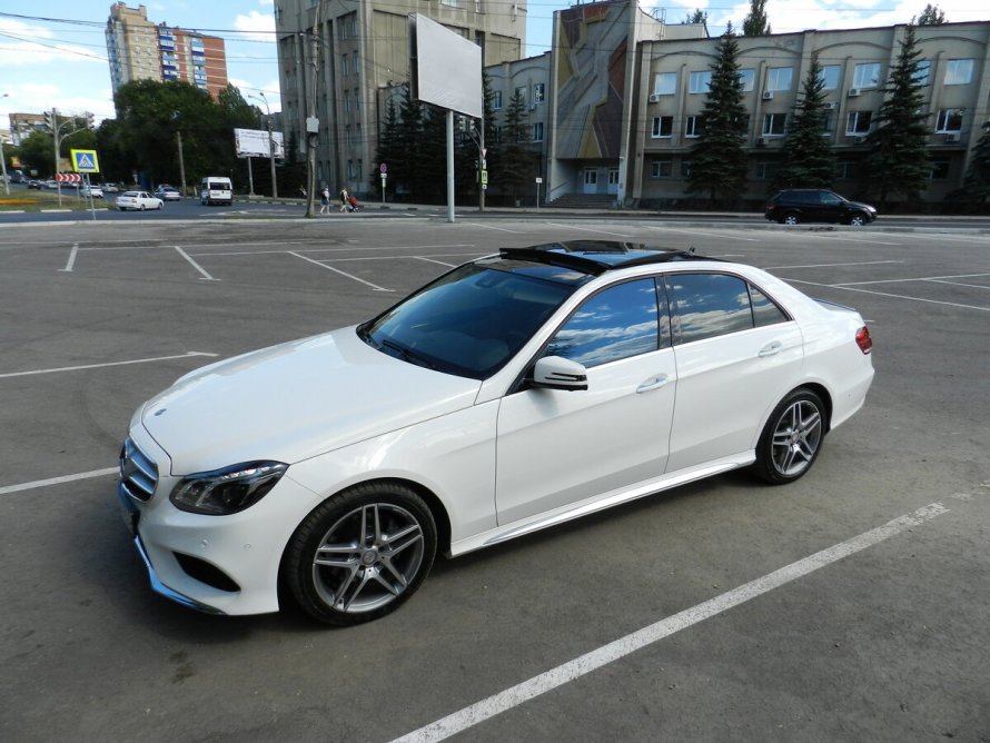 Мерседес w212 Рестайлинг белый