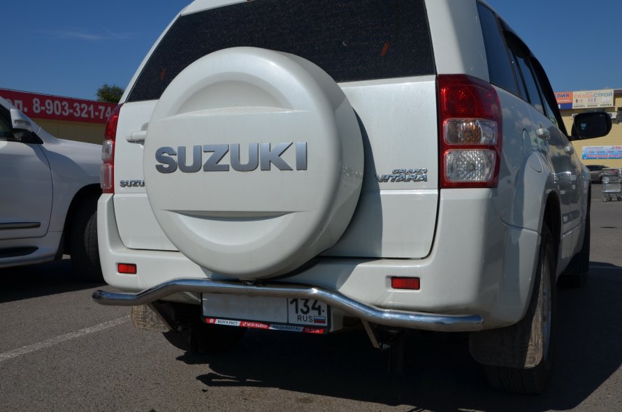 Grand Suzuki Vitara защита бампера задняя