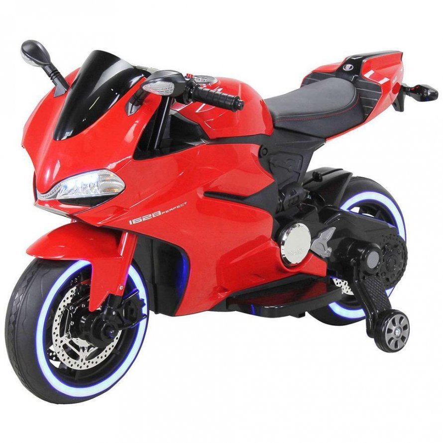 Детский электромобиль - мотоцикл Ducati Red - sx1628-g