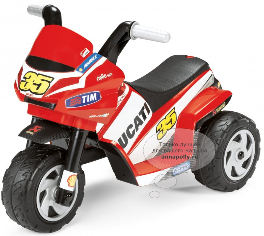 Электромотоцикл Peg Perego Ducati